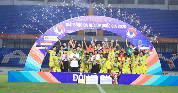 Thưởng tân thủ NEW88: CLB nữ TP.HCM vô địch Cúp quốc gia 2026, viết tiếp trang sử vàng - hình ảnh - new88pg8.com