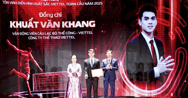 Khuất Văn Khang xuất sắc giành giải thưởng danh giá tại Viettel với tỷ lệ chọi 1/7.000 - hình ảnh - new88pg8.com Khuất Văn Khang xuất sắc giành giải thưởng danh giá tại Viettel với tỷ lệ chọi 1/7.000 - hình ảnh - new88pg8.com