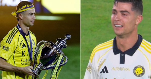 Vô địch Saudi Pro League ở tuổi 41, Ronaldo vẫn bật khóc như lần đầu giành cúp - hình ảnh - new88pg8.com Vô địch Saudi Pro League ở tuổi 41, Ronaldo vẫn bật khóc như lần đầu giành cúp - hình ảnh - new88pg8.com