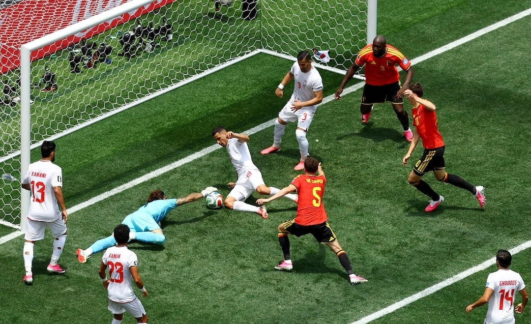 Pha cứu thua xuất thần giúp Iran cầm hòa Bỉ tại World Cup 2026 - hình ảnh - new88pg8.com