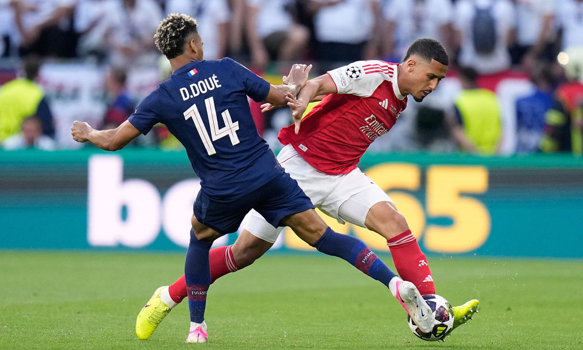 Pháp đối mặt nguy cơ mất trụ cột Saliba sau chung kết Champions League - hình ảnh - new88pg8.com