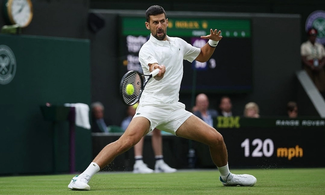 Thưởng tân thủ NEW88: Djokovic dễ dàng vượt qua Tsitsipas tại Wimbledon 2026 - hình ảnh - new88pg8.com